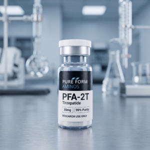 PFA-2T 30mg research peptide vial