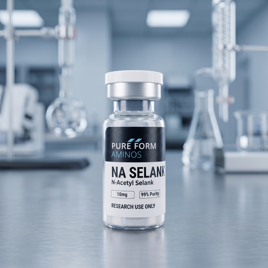 N-Acetyl Selank 10mg research peptide vial