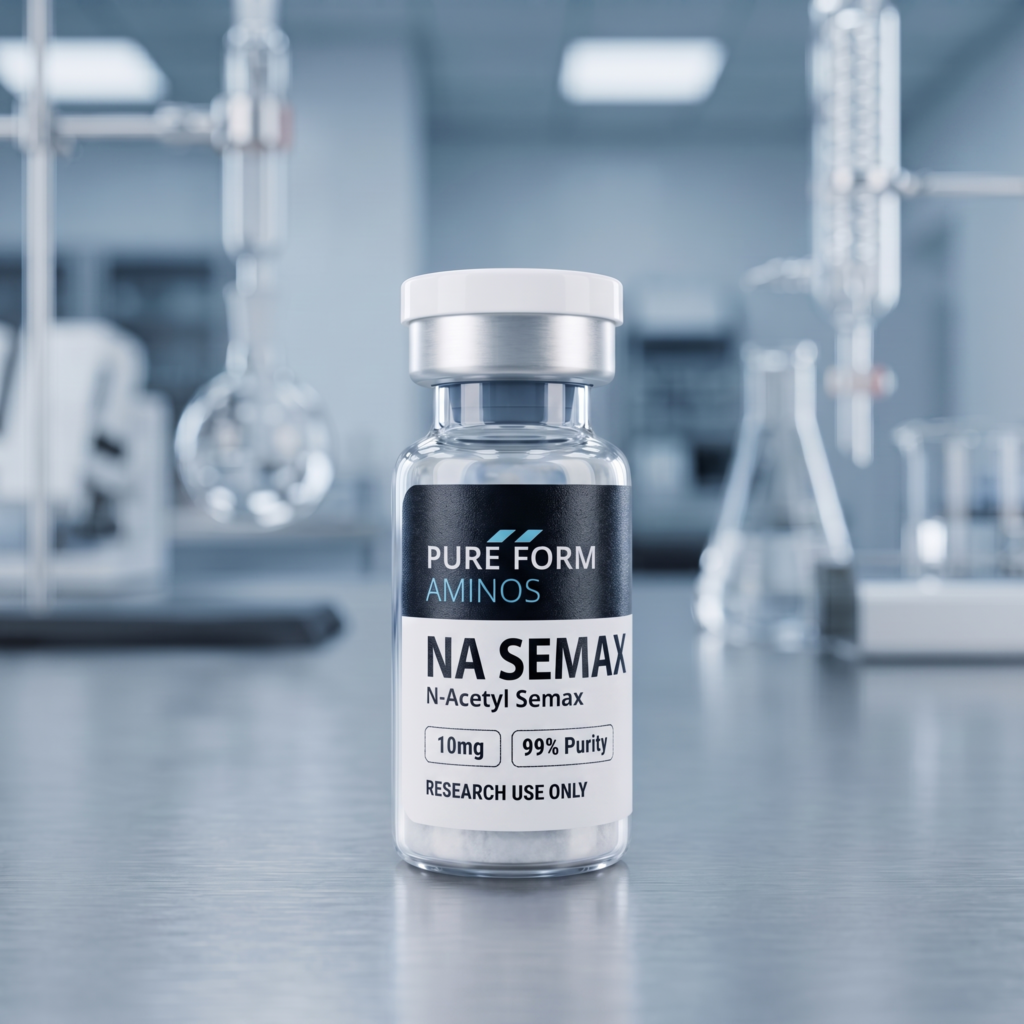 N-Acetyl Semax 10mg research peptide vial
