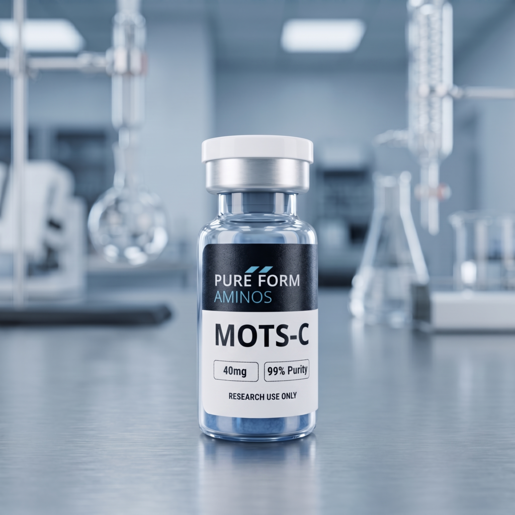 MOTS-c 40mg research peptide vial